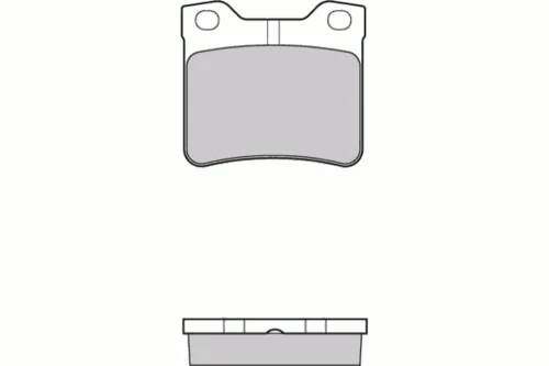 12-0728 E.T.F. Комплект тормозных колодок, дисковый тормоз (фото 2)