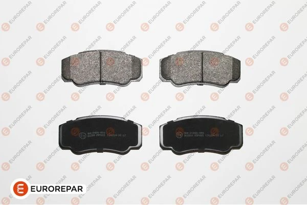 1619791580 EUROREPAR Комплект тормозных колодок, дисковый тормоз (фото 2)