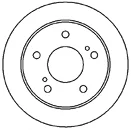 45508 MAPCO Тормозной диск (фото 1)