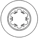 45513 MAPCO Тормозной диск (фото 1)