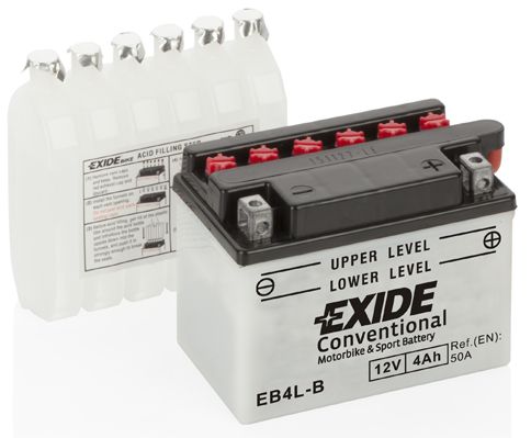 EB4L-B EXIDE Стартерная аккумуляторная батарея (фото 5)