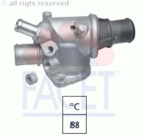 7.8150 FACET Термостат, охлаждающая жидкость (фото 2)