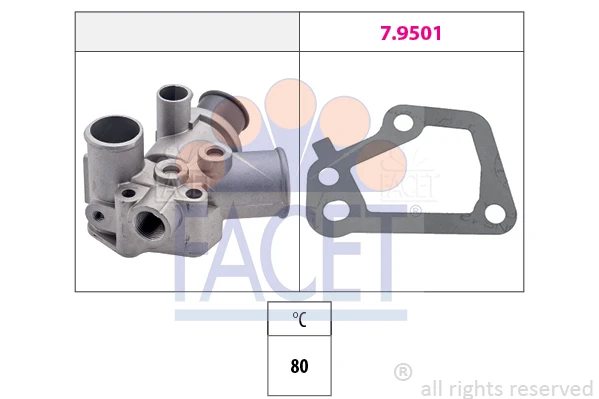 7.8144 FACET Термостат, охлаждающая жидкость (фото 3)