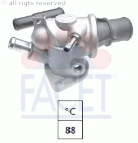 7.8121 FACET Термостат, охлаждающая жидкость (фото 2)