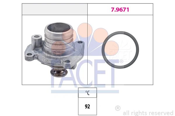 7.8458 FACET Термостат, охлаждающая жидкость (фото 3)