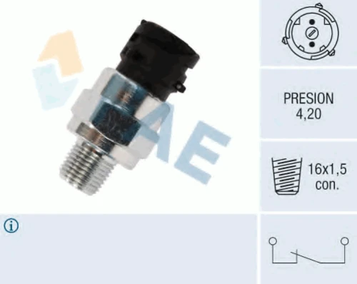 18114 FAE Датчик, пневматическая система (фото 2)
