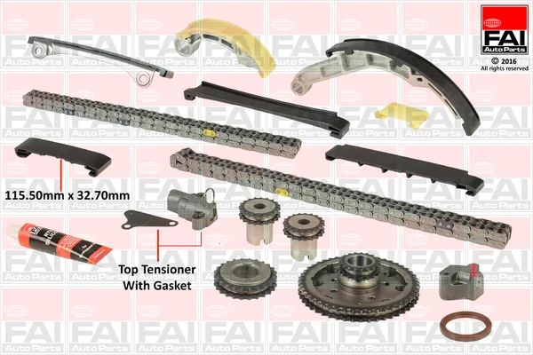 TCK42 FAI AUTOPARTS Комплект цели привода распредвала (фото 3)