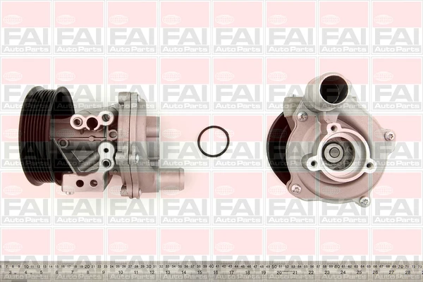 WP6349 FAI AUTOPARTS Водяной насос, охлаждение двигателя (фото 2)