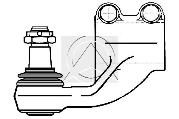 14932 SIDEM Наконечник рулевой тяги (фото 1)