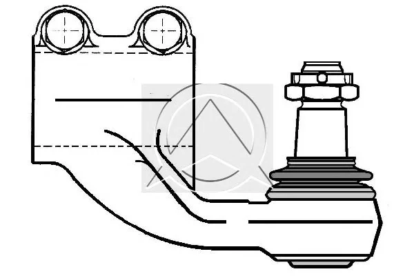 14933 SIDEM Наконечник рулевой тяги (фото 1)