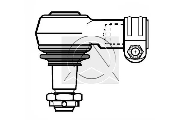 44034 SIDEM Наконечник рулевой тяги (фото 1)