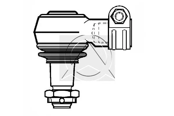 500131 SIDEM Наконечник рулевой тяги (фото 1)