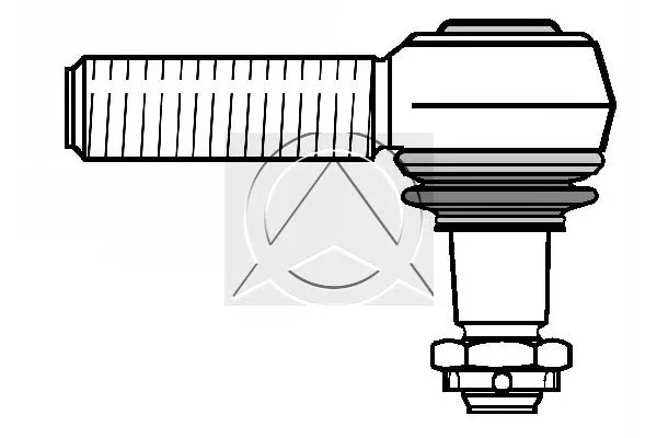 680631 SIDEM Наконечник рулевой тяги (фото 1)