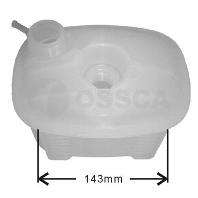 00783 OSSCA Компенсационный бак, охлаждающая жидкость (фото 1)