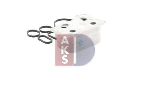 066005N AKS DASIS масляный радиатор, двигательное масло (фото 7)