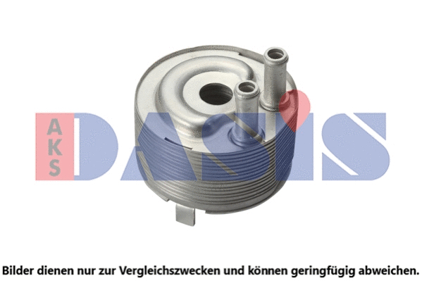 076003N AKS DASIS масляный радиатор, двигательное масло (фото 1)