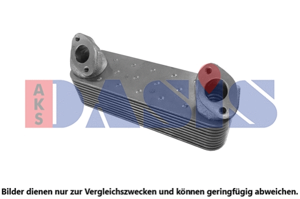 136340N AKS DASIS масляный радиатор, двигательное масло (фото 1)