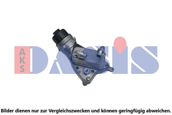 156033N AKS DASIS масляный радиатор, двигательное масло (фото 1)