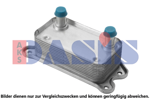 226009N AKS DASIS масляный радиатор, двигательное масло (фото 1)