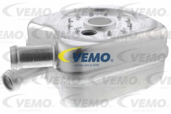 V15-60-6010 VEMO масляный радиатор, двигательное масло (фото 1)