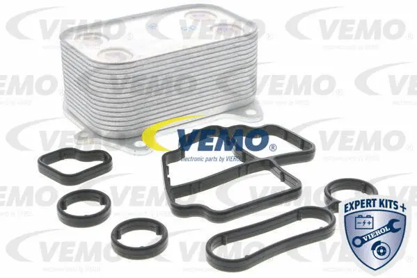 V15-60-6061 VEMO масляный радиатор, двигательное масло (фото 1)
