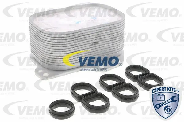 V15-60-6063 VEMO масляный радиатор, двигательное масло (фото 1)