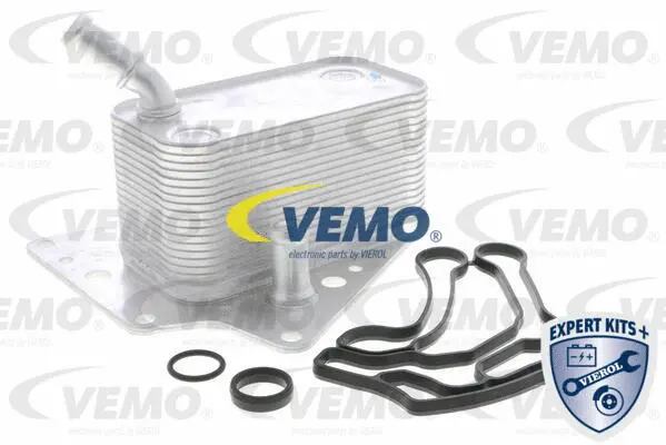 V40-60-2101 VEMO масляный радиатор, двигательное масло (фото 1)