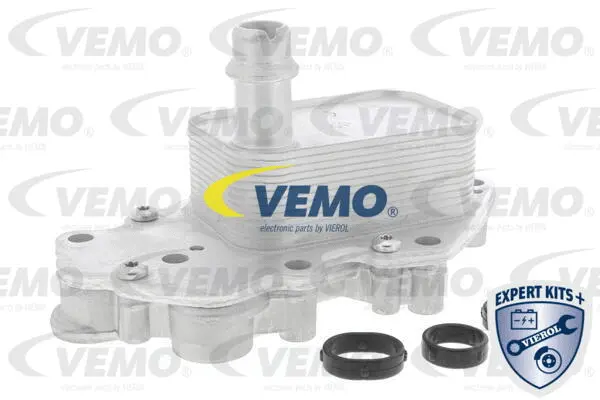 V40-60-2102 VEMO масляный радиатор, двигательное масло (фото 1)