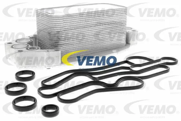 V48-60-0018 VEMO масляный радиатор, двигательное масло (фото 1)