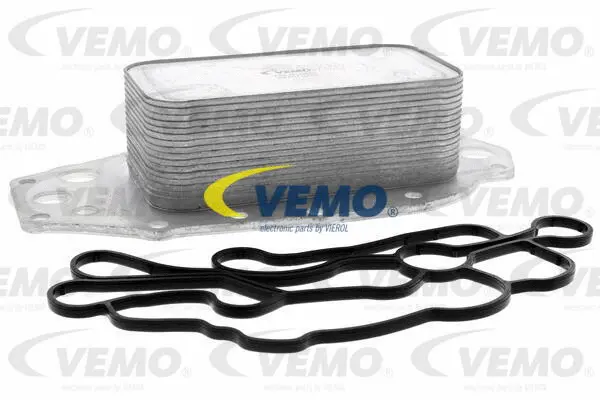 V48-60-0020 VEMO масляный радиатор, двигательное масло (фото 1)