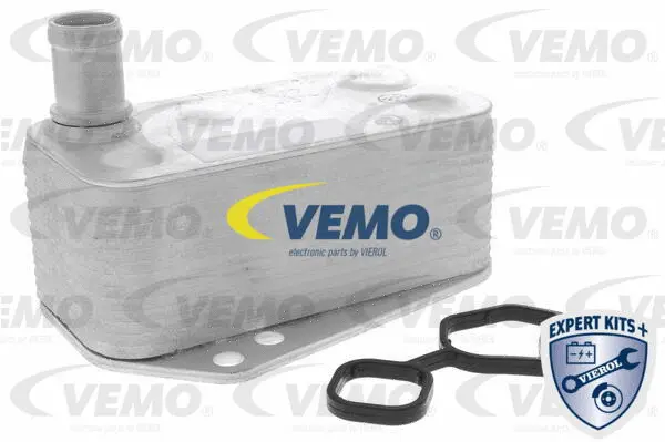 V48-60-0023 VEMO масляный радиатор, двигательное масло (фото 1)