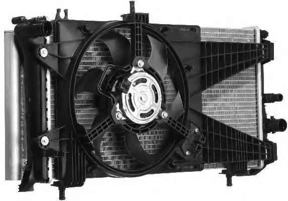 LEK004 BERU Вентилятор охлаждения радиатора (фото 1)