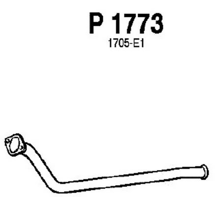 P1773 FENNO Труба выхлопного газа (фото 3)