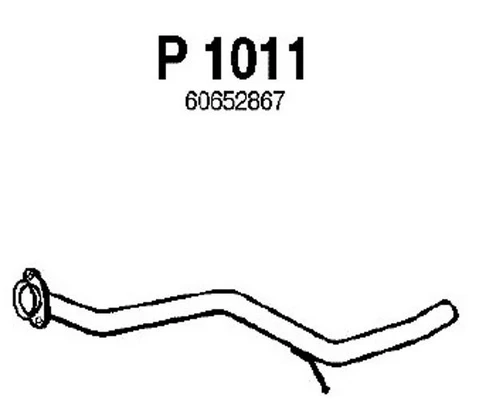 P1011 FENNO Труба выхлопного газа (фото 3)