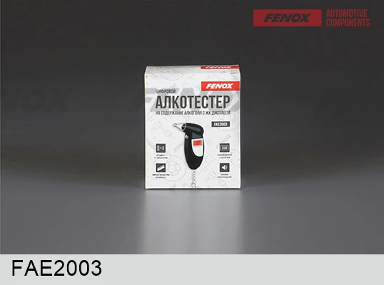 FAE2003 FENOX Алкотестер цифровой (фото 3)