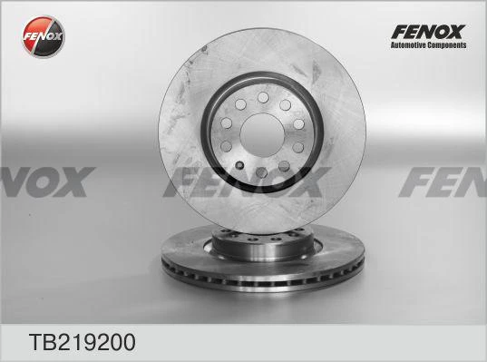 TB219200 FENOX Тормозной диск (фото 2)
