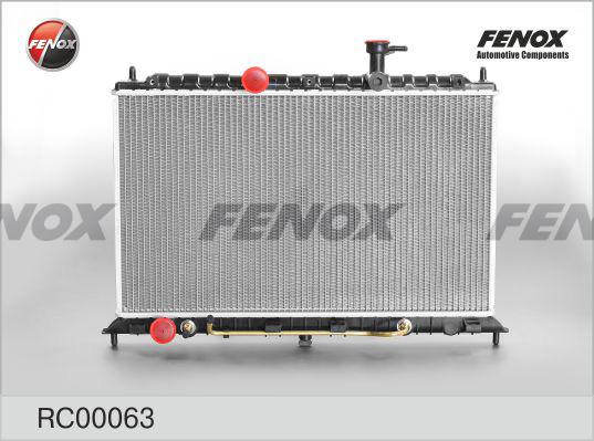 RC00063 FENOX Радиатор, охлаждение двигателя (фото 2)