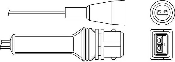 OZH003 BERU Лямбда-зонд (фото 1)