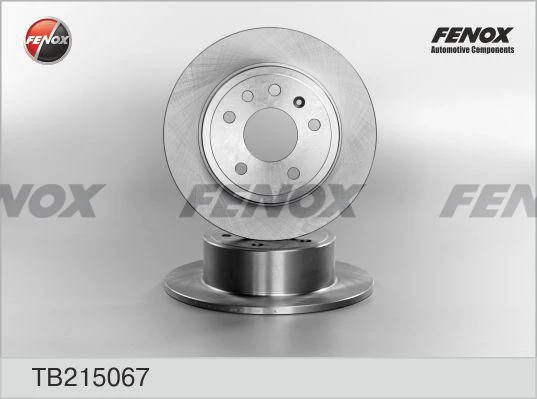 TB215067 FENOX Тормозной диск (фото 2)