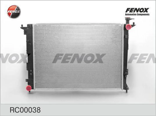 RC00038 FENOX Радиатор, охлаждение двигателя (фото 2)