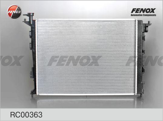 RC00363 FENOX Радиатор, охлаждение двигателя (фото 2)