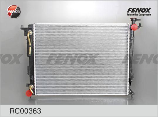 RC00363 FENOX Радиатор, охлаждение двигателя (фото 3)