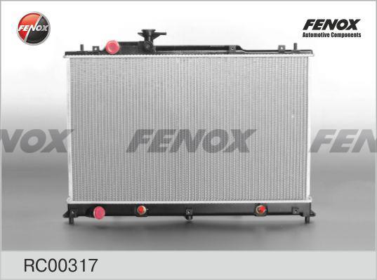 RC00317 FENOX Радиатор, охлаждение двигателя (фото 2)