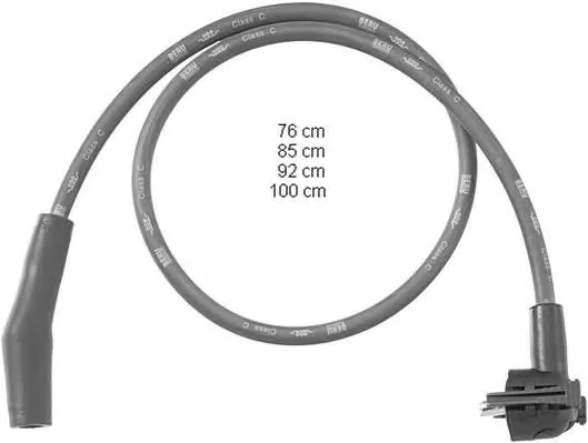 PRO1178 BERU Высоковольтные провода (комплект проводов зажигания) (фото 1)