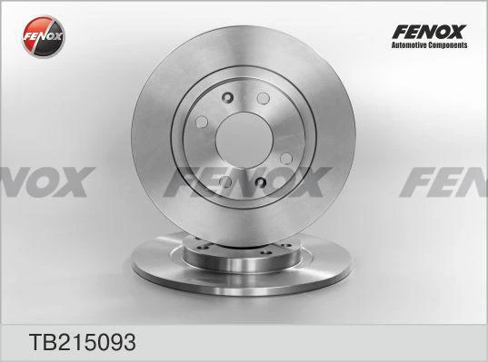 TB215093 FENOX Тормозной диск (фото 2)