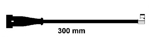 FWI305 FERODO Сигнализатор, износ тормозных колодок (фото 3)