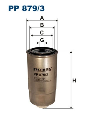 PP879 FILTRON Топливный фильтр (фото 6)