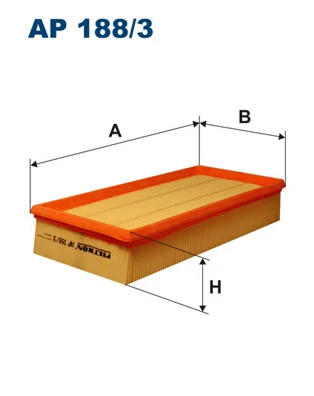 AP188 FILTRON Воздушный фильтр (фото 5)