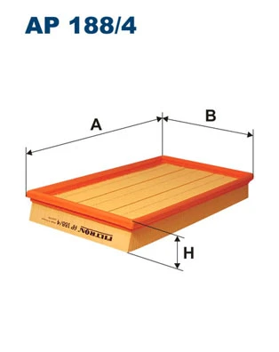 AP188 FILTRON Воздушный фильтр (фото 6)
