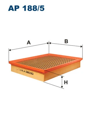 AP188 FILTRON Воздушный фильтр (фото 7)
